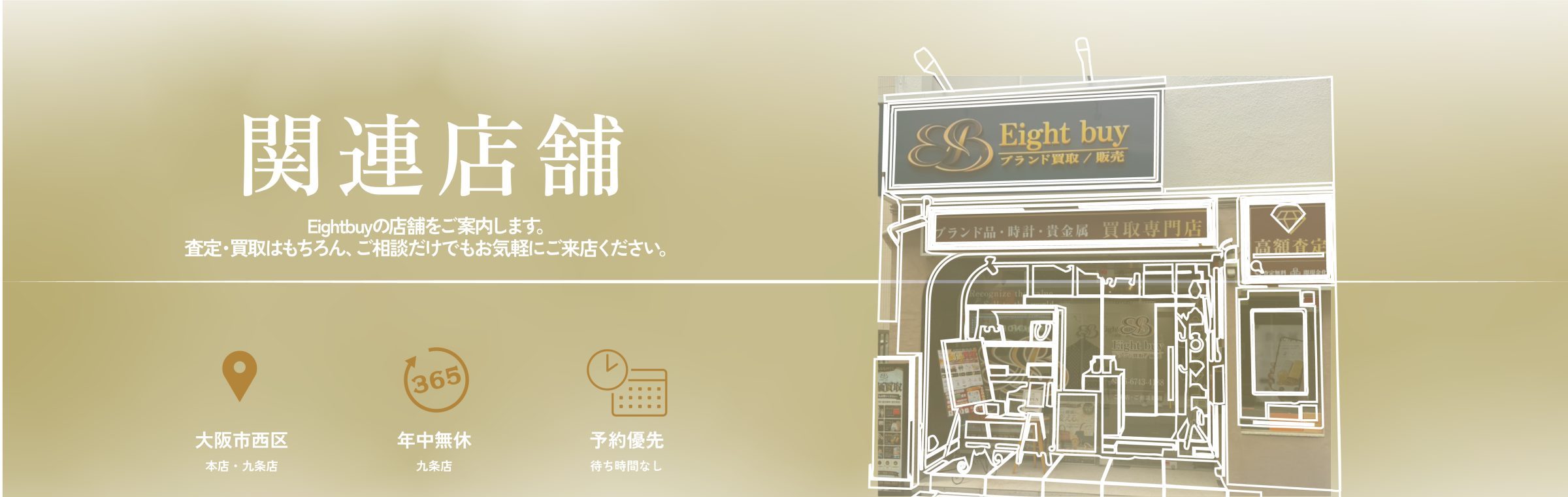 大阪市西区の店舗案内